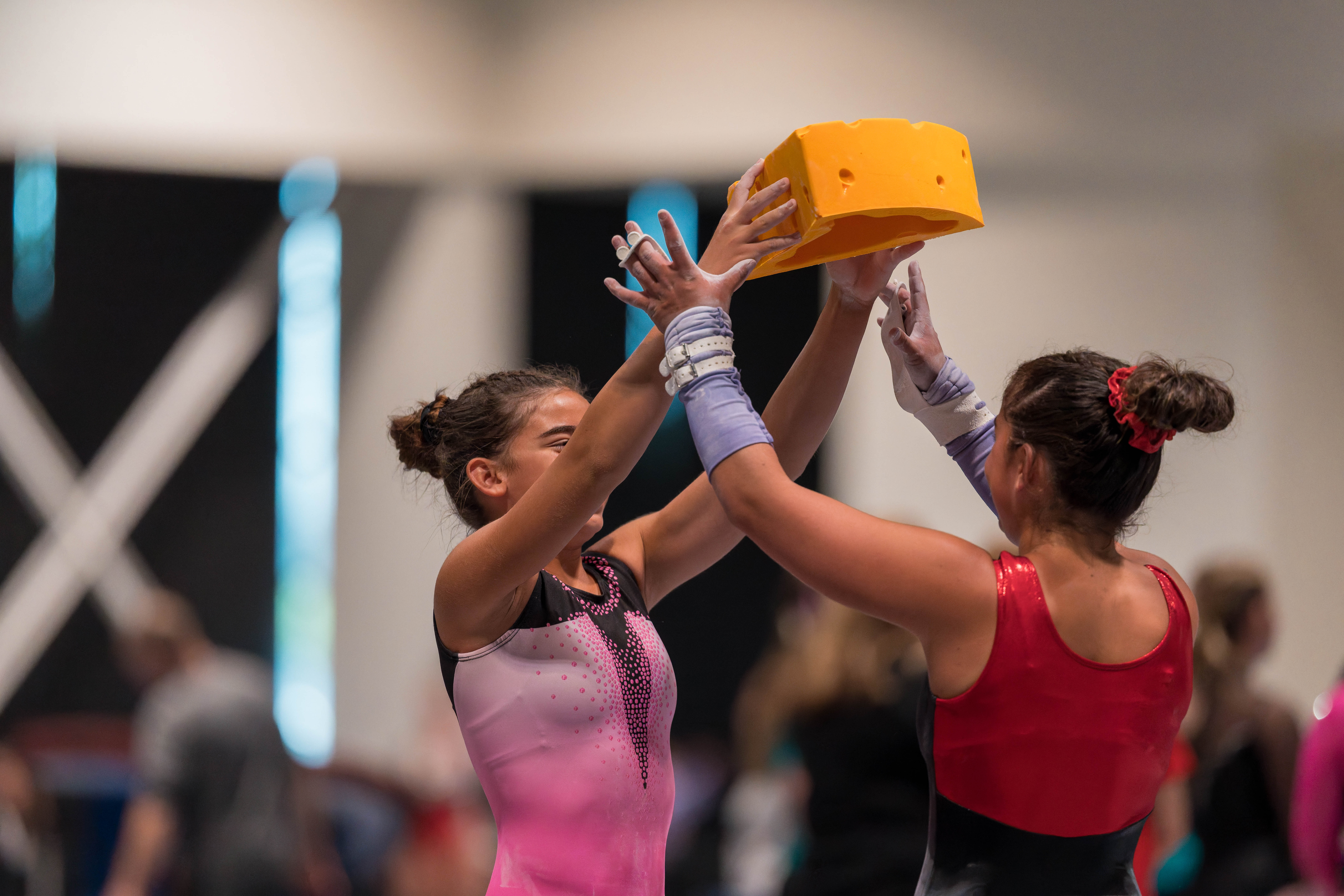 The YMCA National Gymnastics Championship 2025 held at The Resch Center in Green Bay, Wisconsin, USA on June 27th, 2025. Photography by Ross Harried for Second Crop Sports.