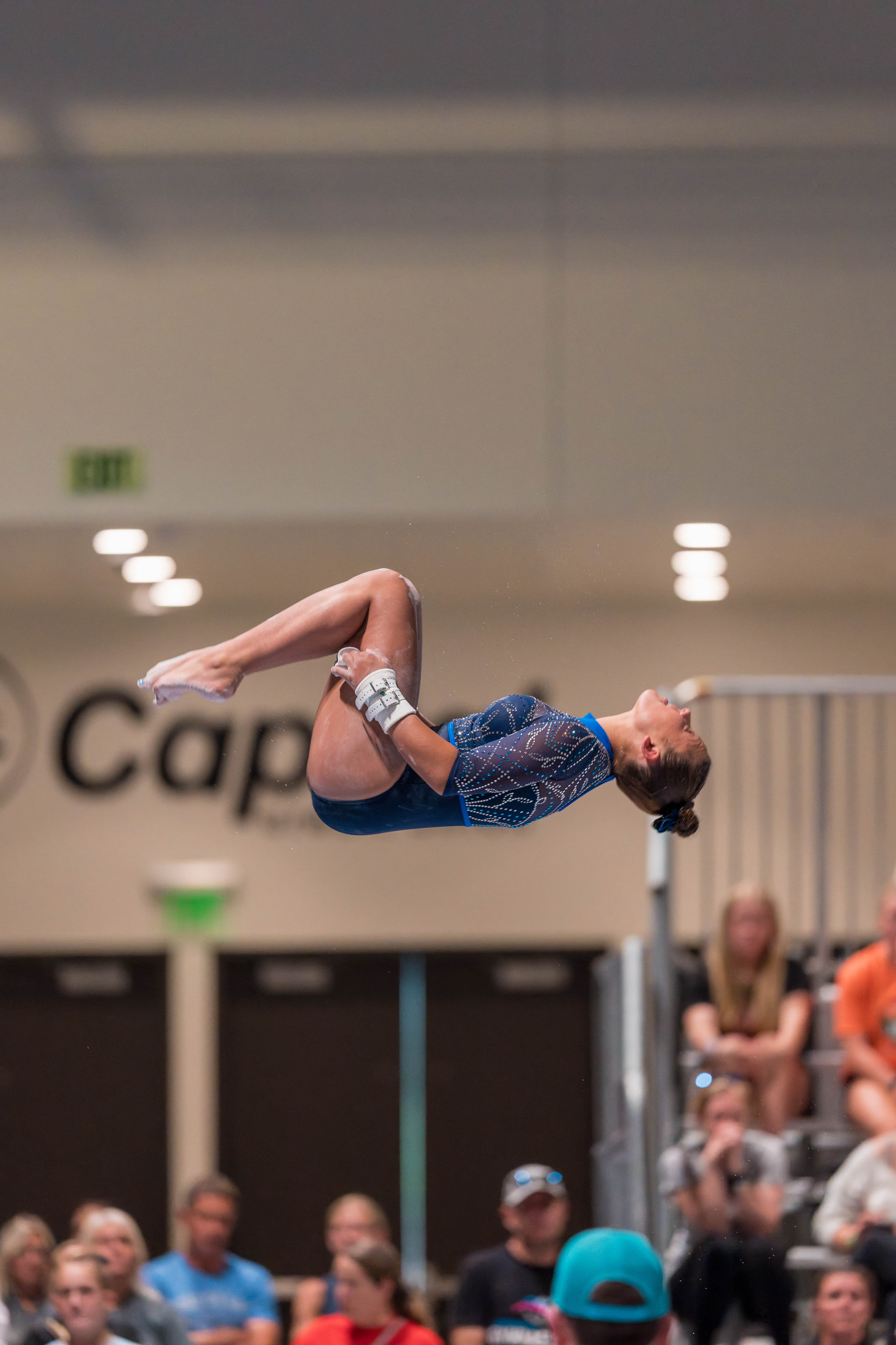 The YMCA National Gymnastics Championship 2025 held at The Resch Center in Green Bay, Wisconsin, USA on June 27th, 2025. Photography by Ross Harried for Second Crop Sports.