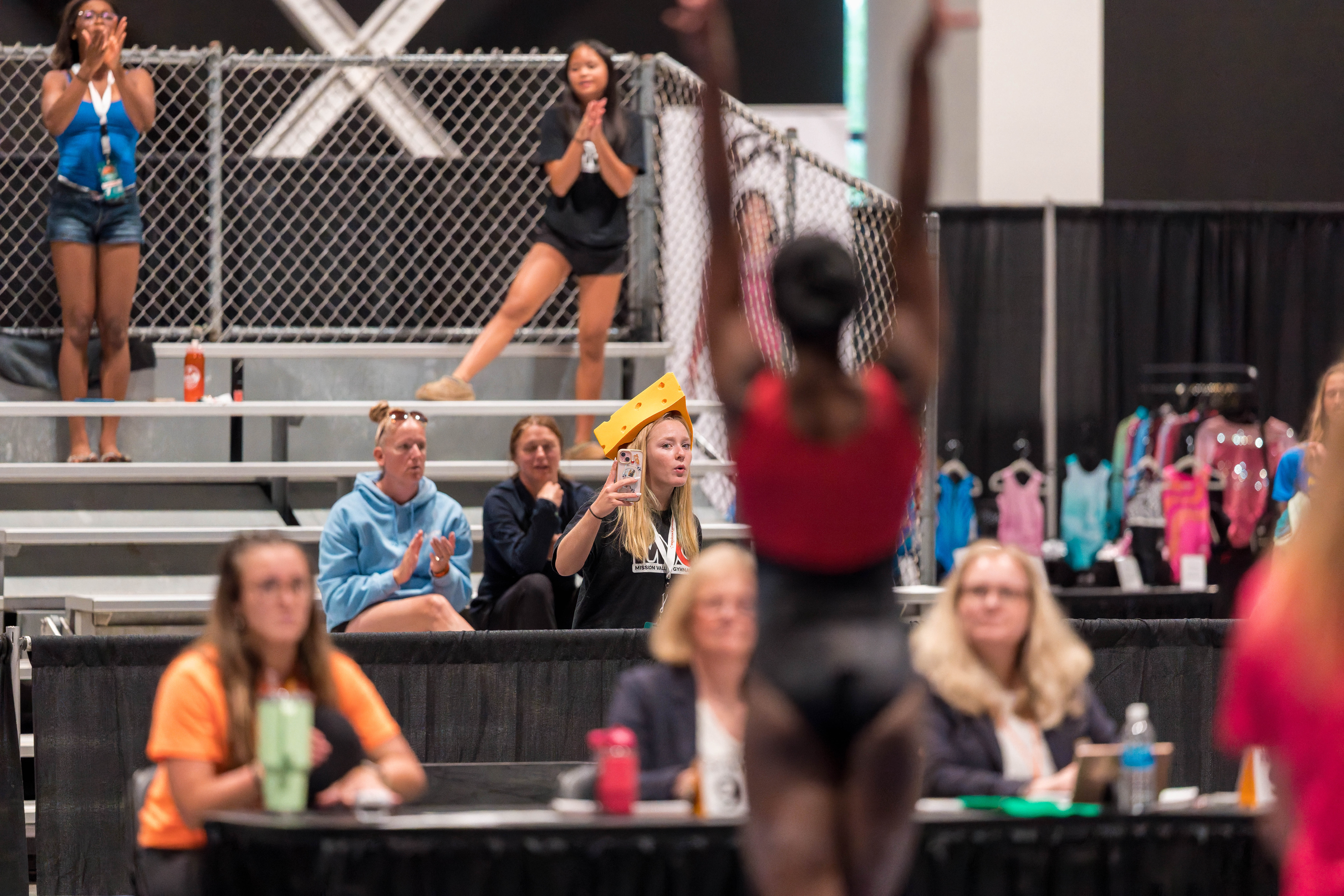 The YMCA National Gymnastics Championship 2025 held at The Resch Center in Green Bay, Wisconsin, USA on June 27th, 2025. Photography by Ross Harried for Second Crop Sports.