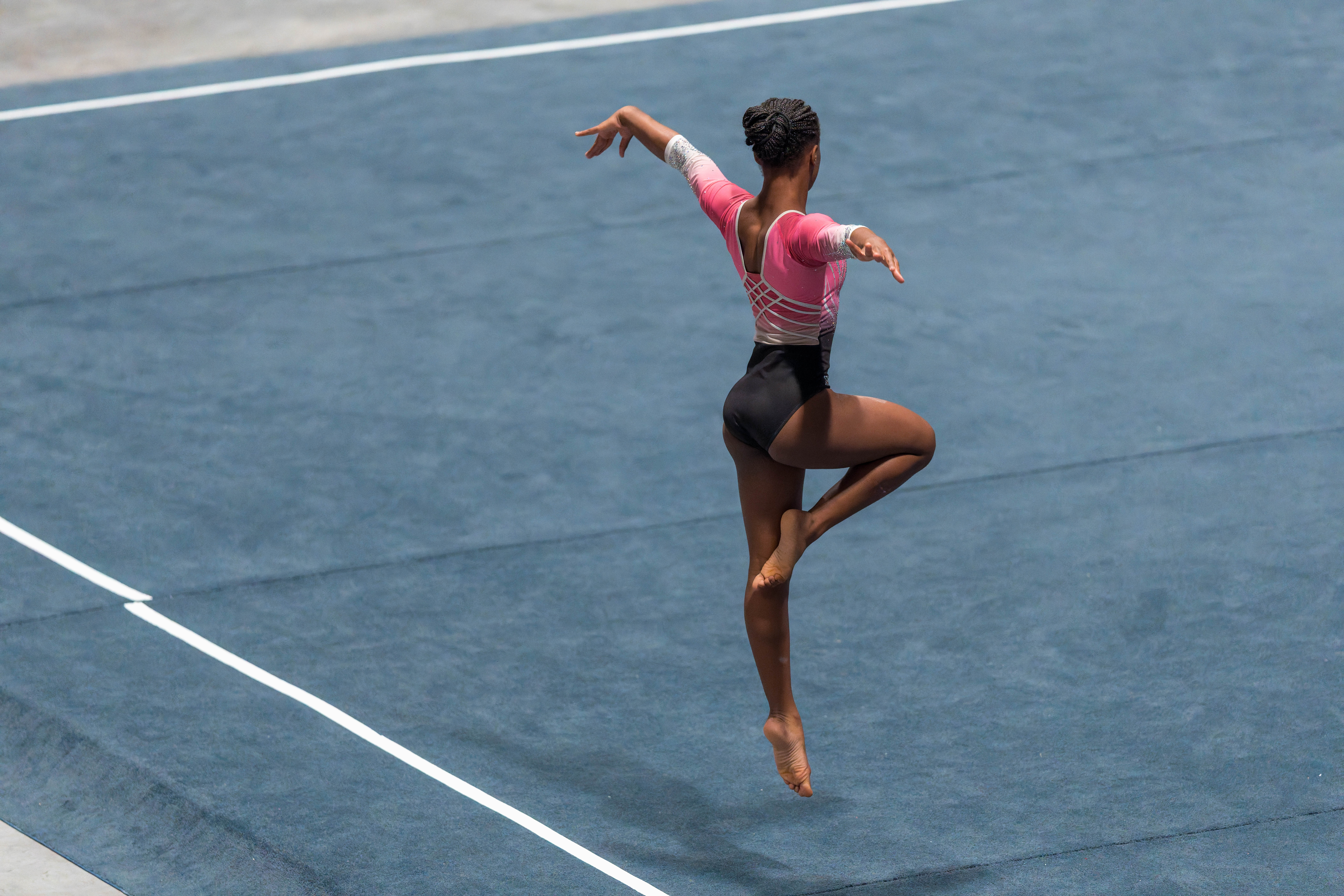 The YMCA National Gymnastics Championship 2025 held at The Resch Center in Green Bay, Wisconsin, USA on June 27th, 2025. Photography by Ross Harried for Second Crop Sports.