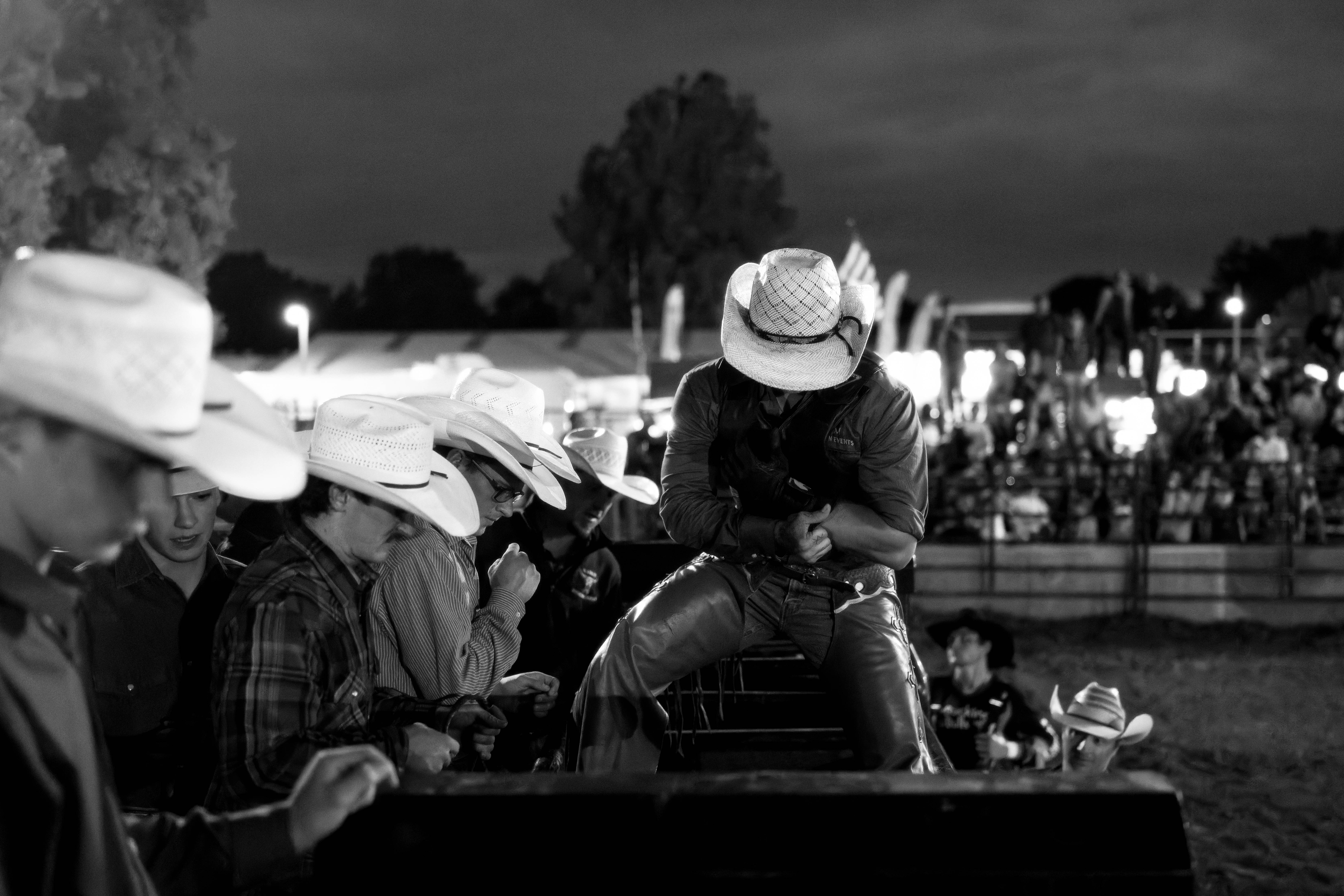 Bucking Bulls full rodeo at the Green County Fair in Monroe, Wisconsin on July 16th, 2025. Photography by Ross Harried for Second Crop Sports.