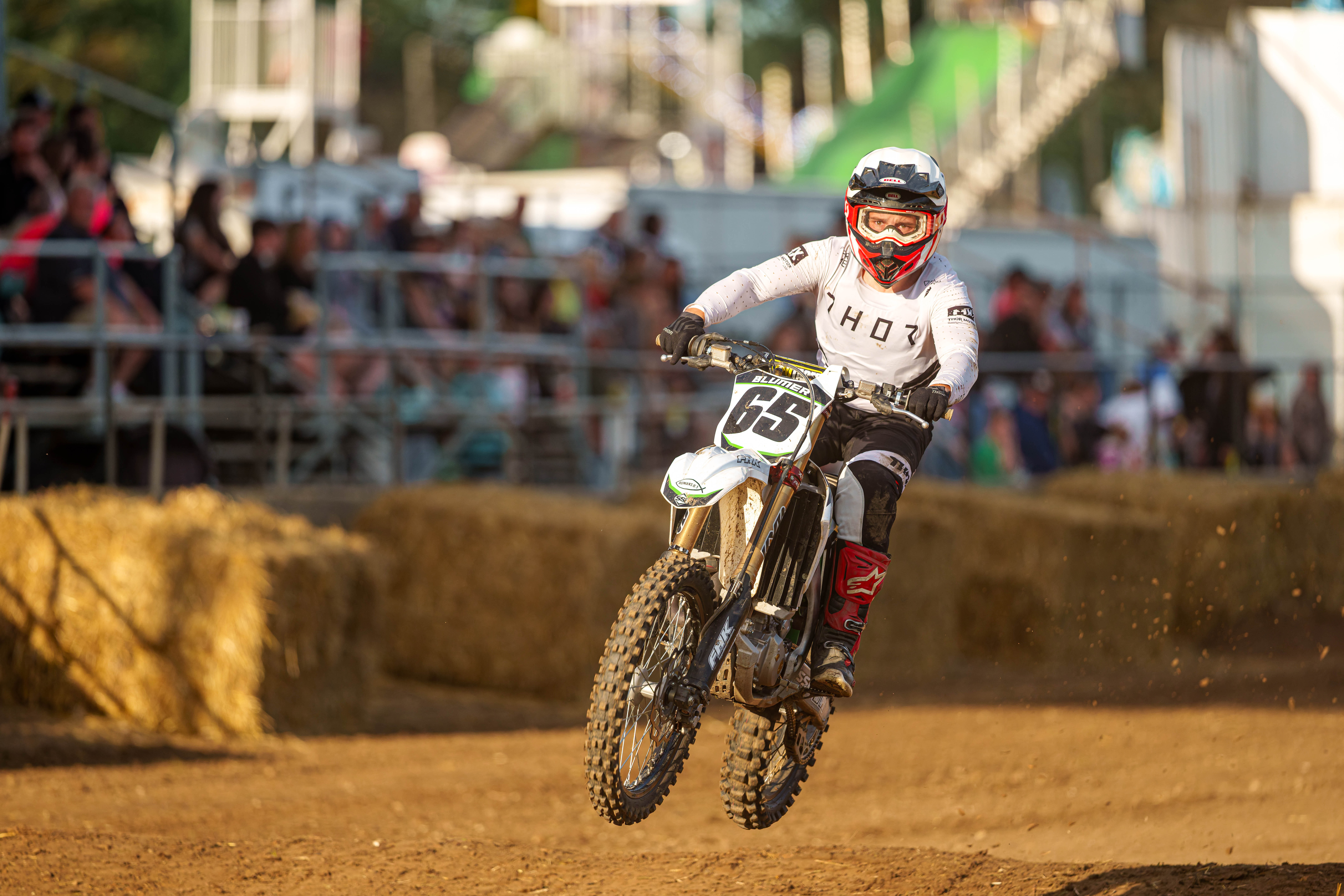 SWIRA dirt bike and atv races at the Green County Fair in Monroe, Wisconsin on July 17th, 2025. Photography by Ross Harried for Second Crop Sports.