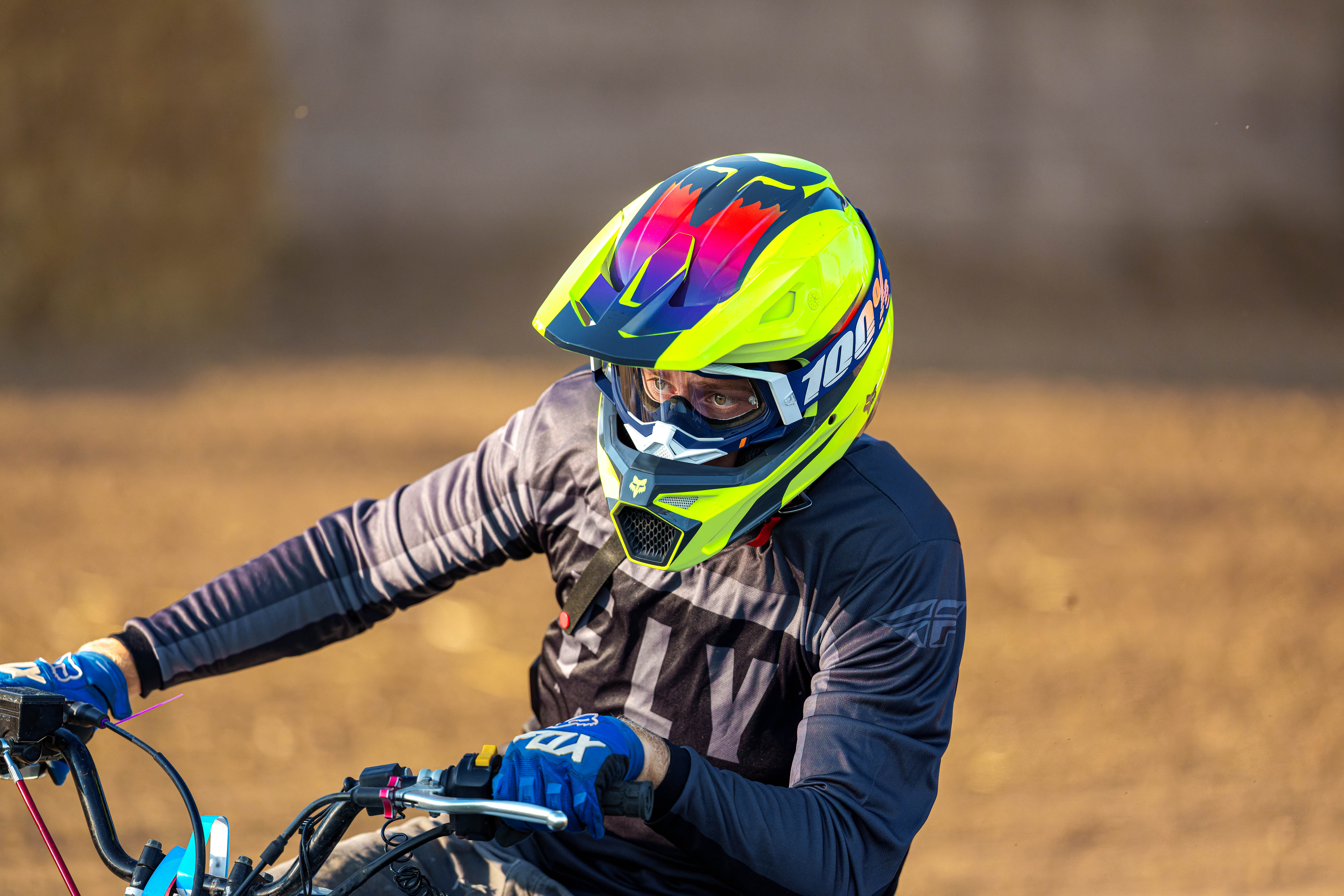 SWIRA dirt bike and atv races at the Green County Fair in Monroe, Wisconsin on July 17th, 2025. Photography by Ross Harried for Second Crop Sports.