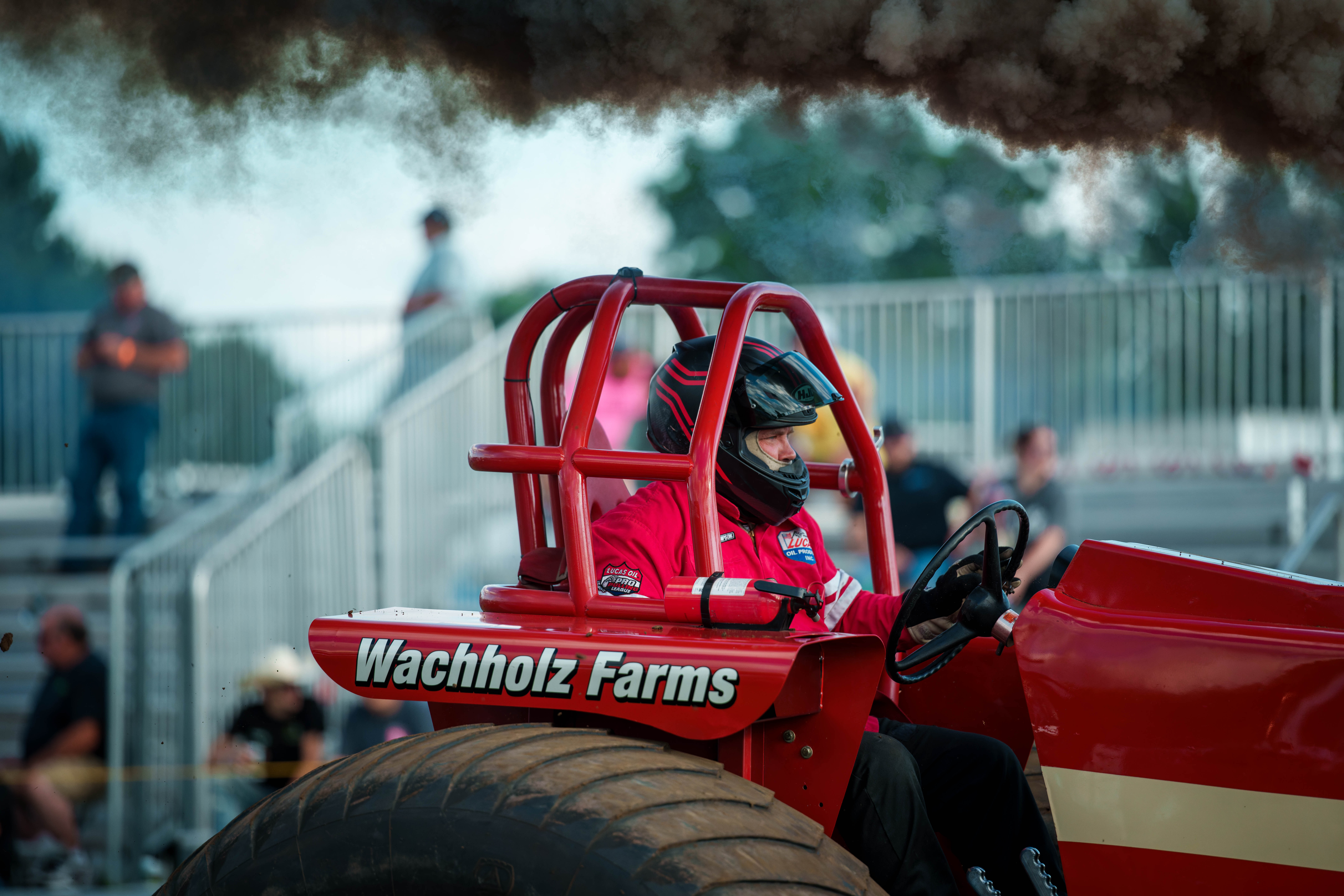 Badger State Tractor Pull at the Green County Fair in Monroe, Wisconsin on July 18th, 2025. Photography by Ross Harried for Second Crop Sports.