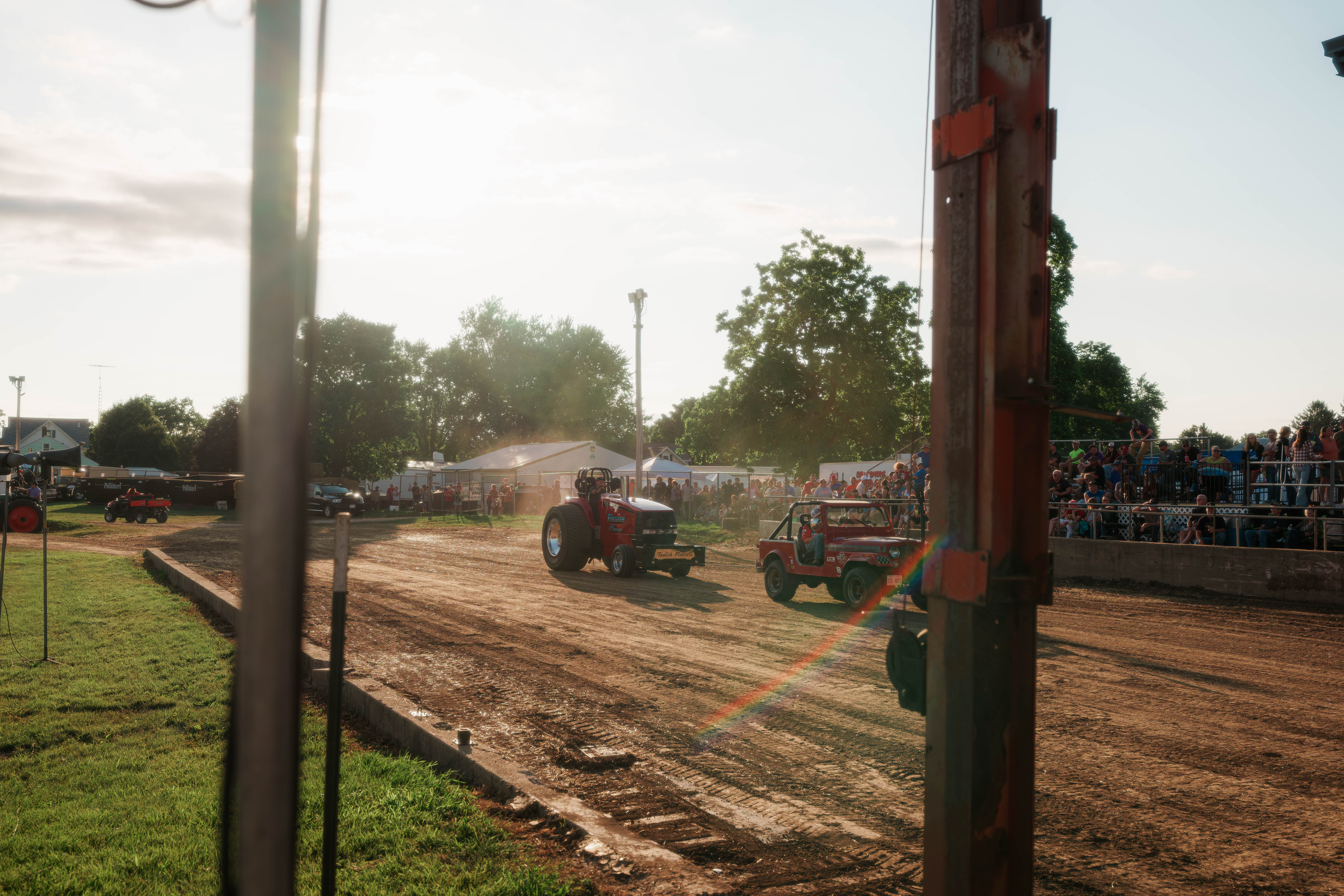 Badger State Tractor Pull at the Green County Fair in Monroe, Wisconsin on July 18th, 2025. Photography by Ross Harried for Second Crop Sports.