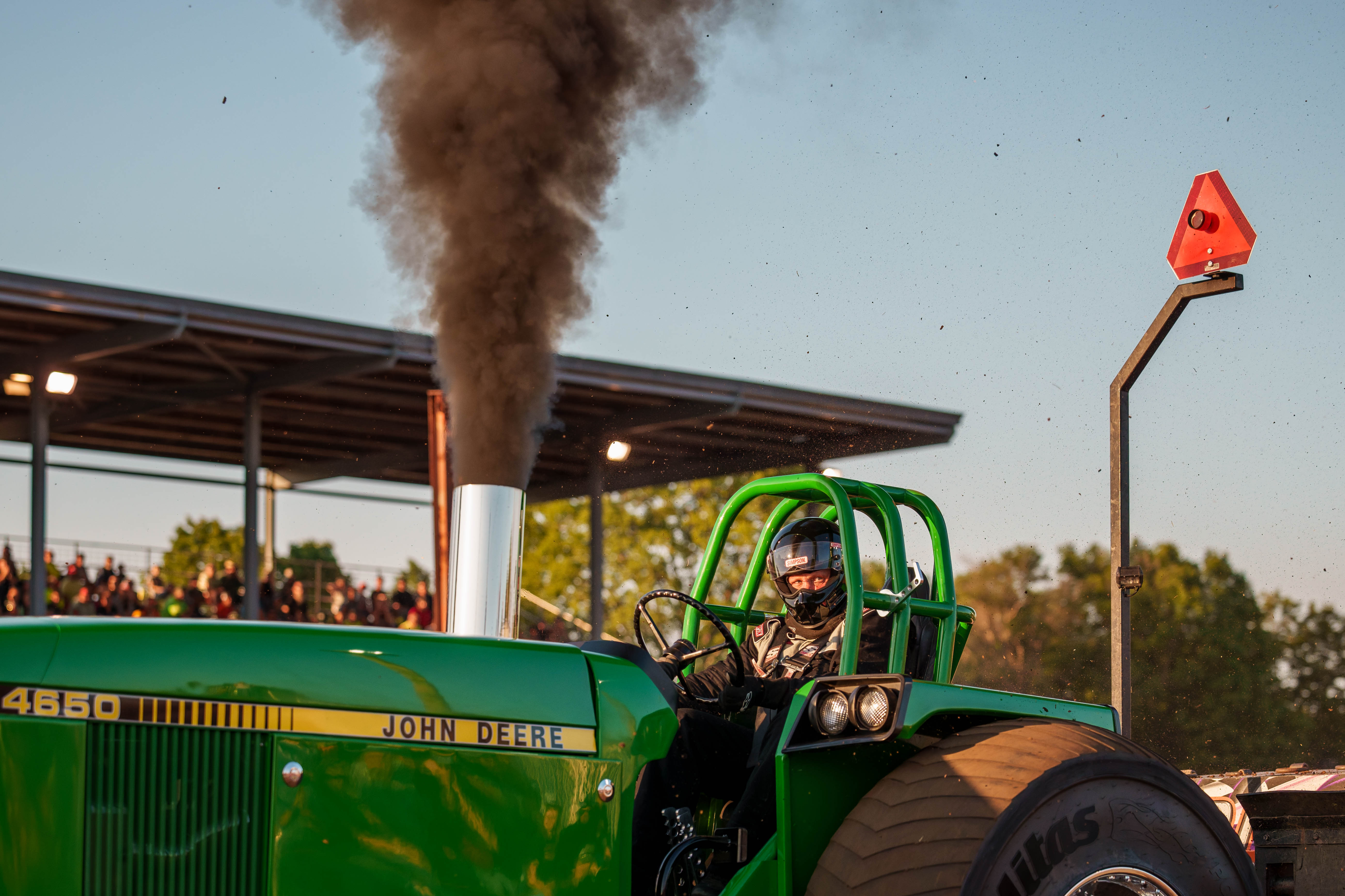 Badger State Tractor Pull at the Green County Fair in Monroe, Wisconsin on July 18th, 2025. Photography by Ross Harried for Second Crop Sports.
