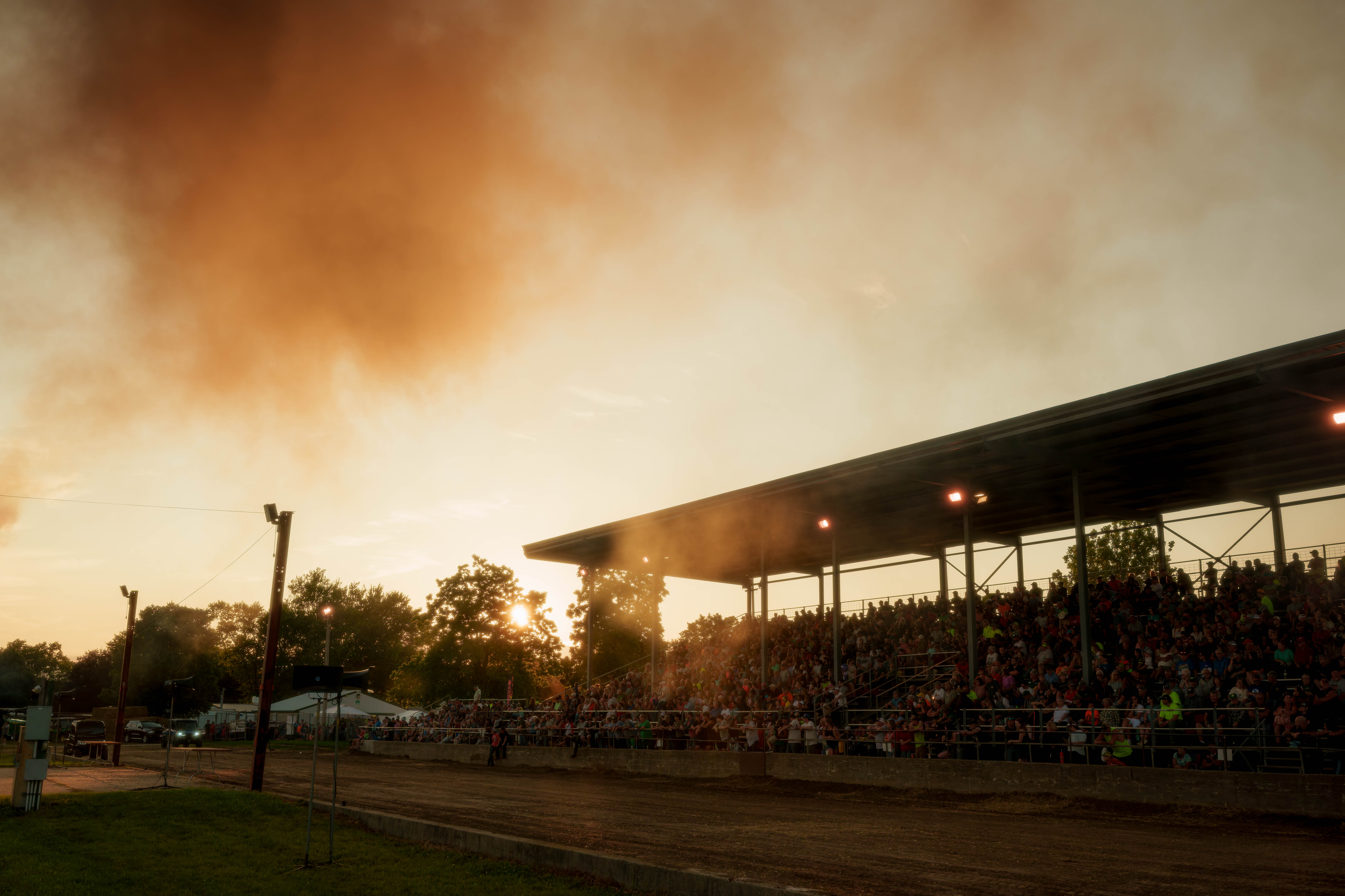 Badger State Tractor Pull at the Green County Fair in Monroe, Wisconsin on July 18th, 2025. Photography by Ross Harried for Second Crop Sports.