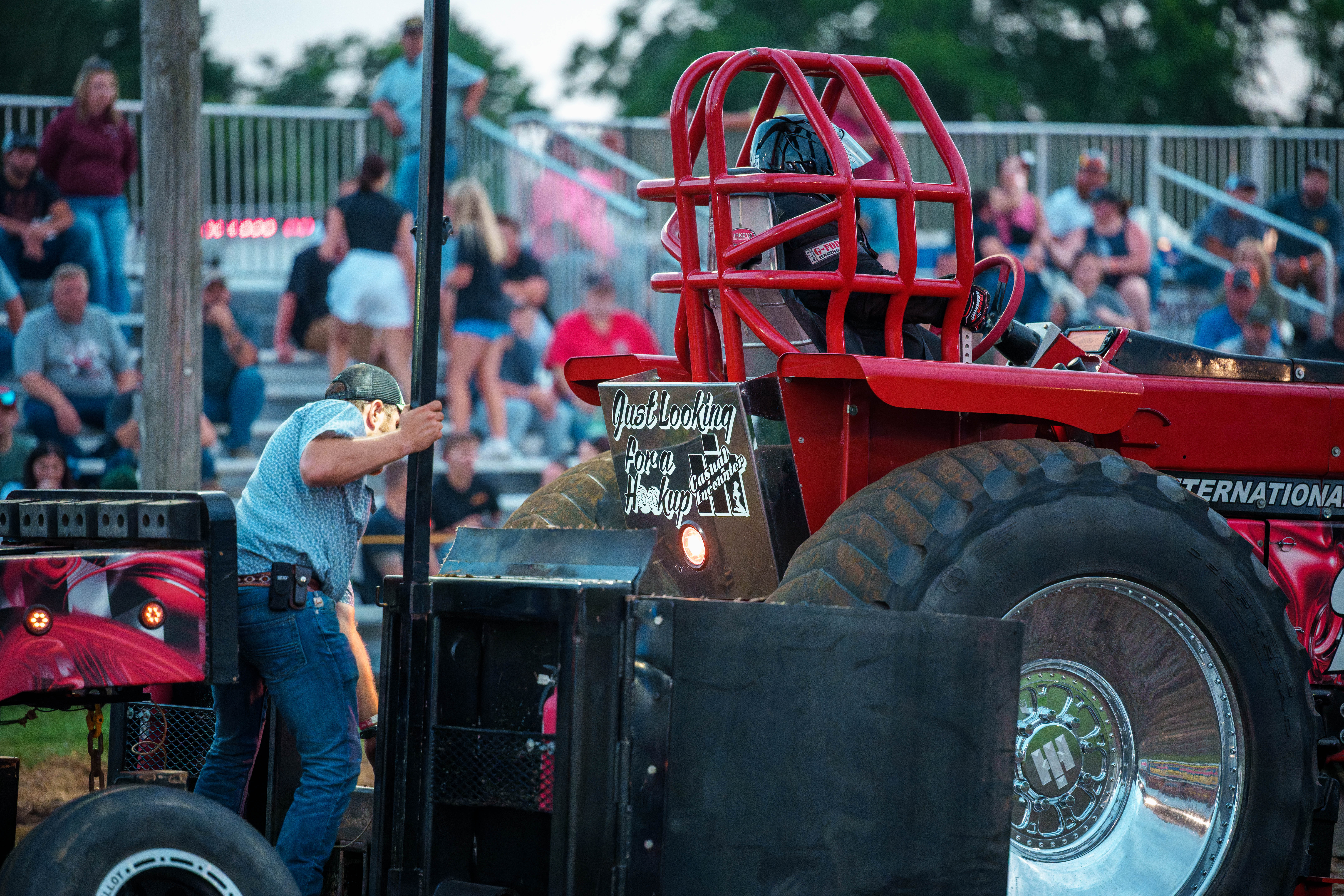 Badger State Tractor Pull at the Green County Fair in Monroe, Wisconsin on July 18th, 2025. Photography by Ross Harried for Second Crop Sports.
