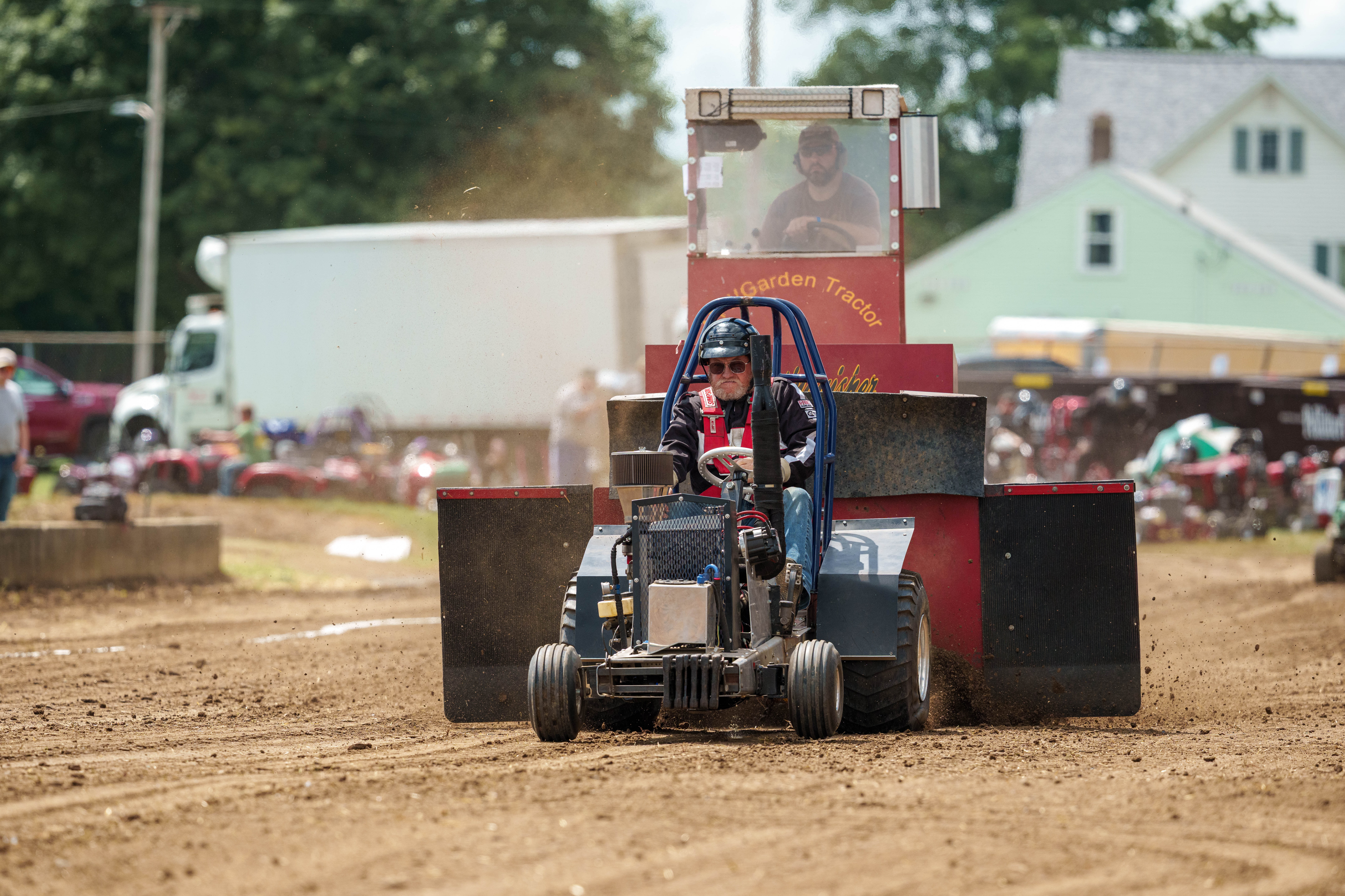 Local lawn and tractor pull at the Green County Fair in Monroe, Wisconsin on July 19th, 2025. Photography by Ross Harried for Second Crop Sports.