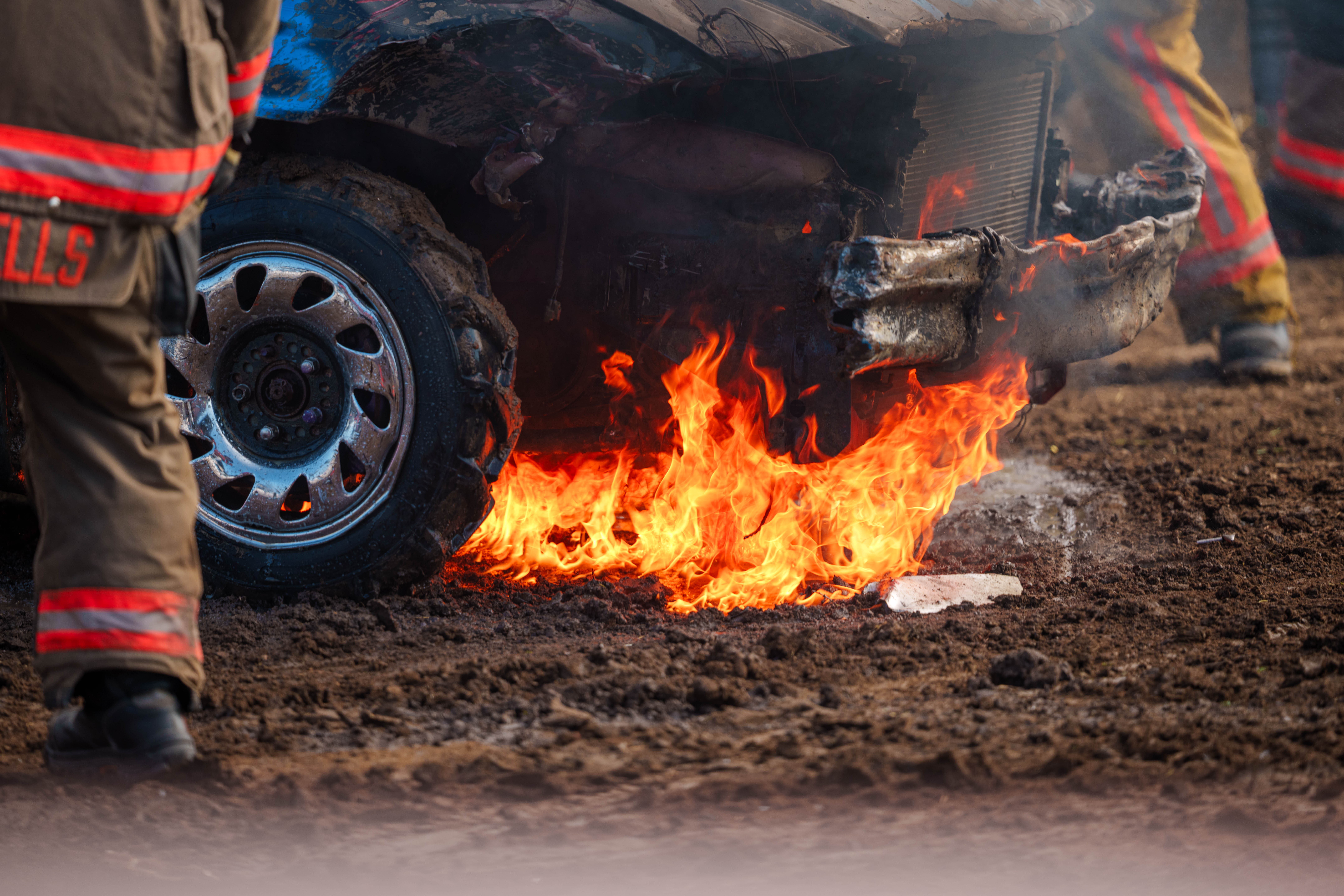 Demolition Derby at the Green County Fair in Monroe, Wisconsin on July 19th, 2025. Photography by Ross Harried for Second Crop Sports.