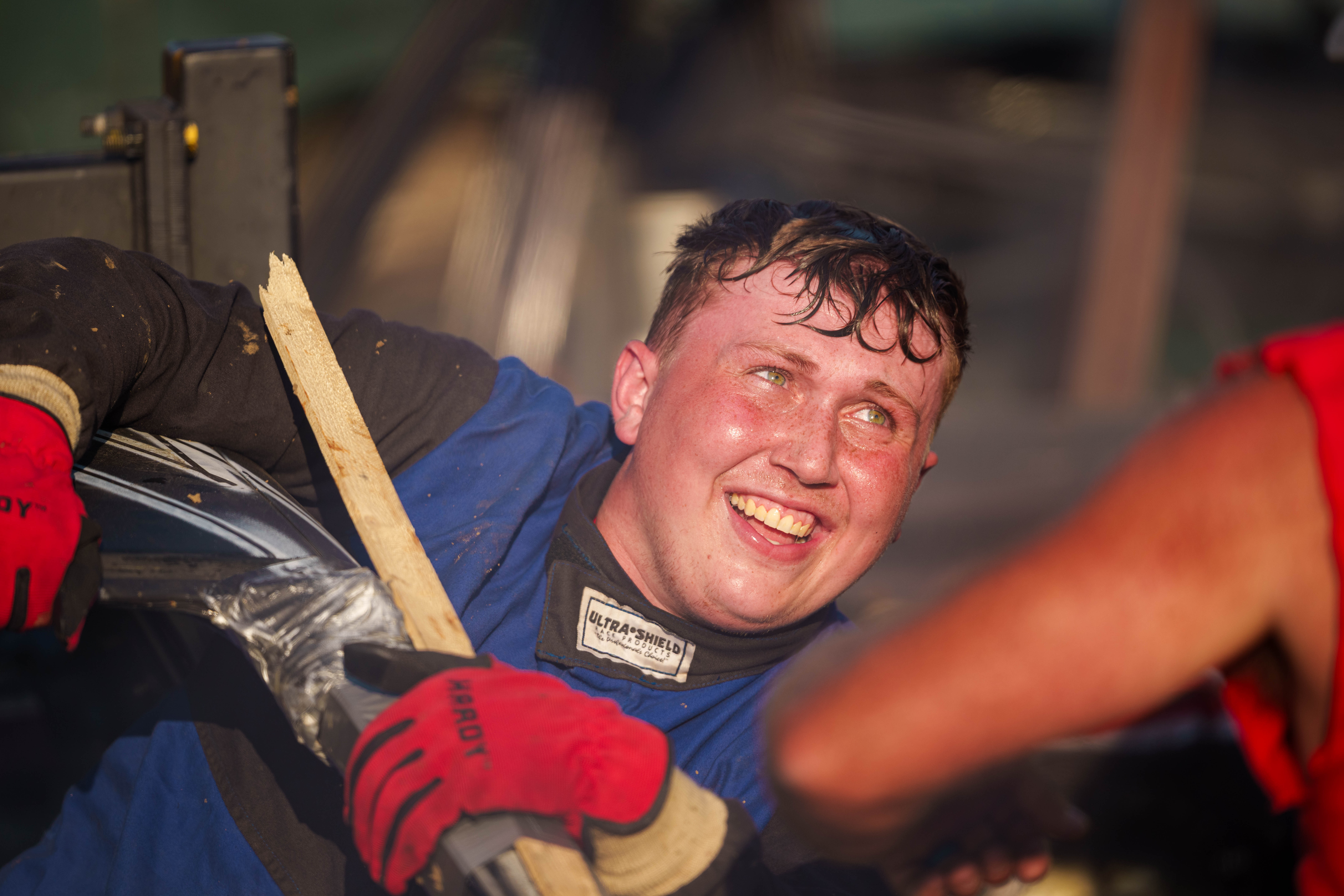 Demolition Derby at the Green County Fair in Monroe, Wisconsin on July 19th, 2025. Photography by Ross Harried for Second Crop Sports.